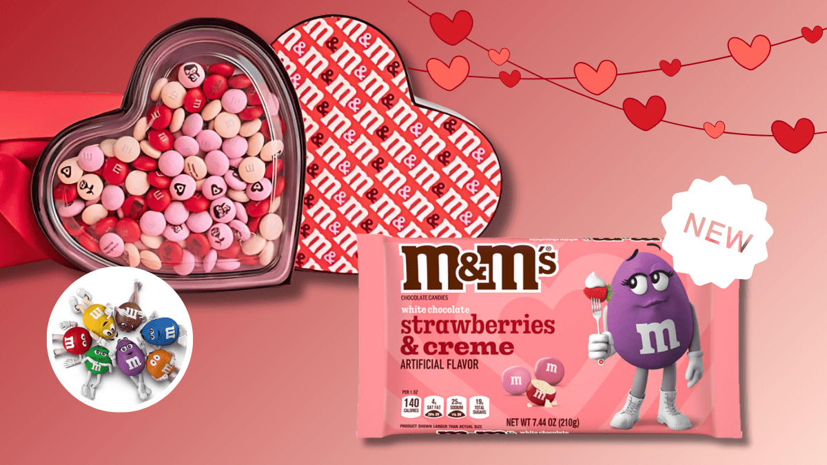 Love at First Bite 2025 Valentine’s Day Treats from M&M'S