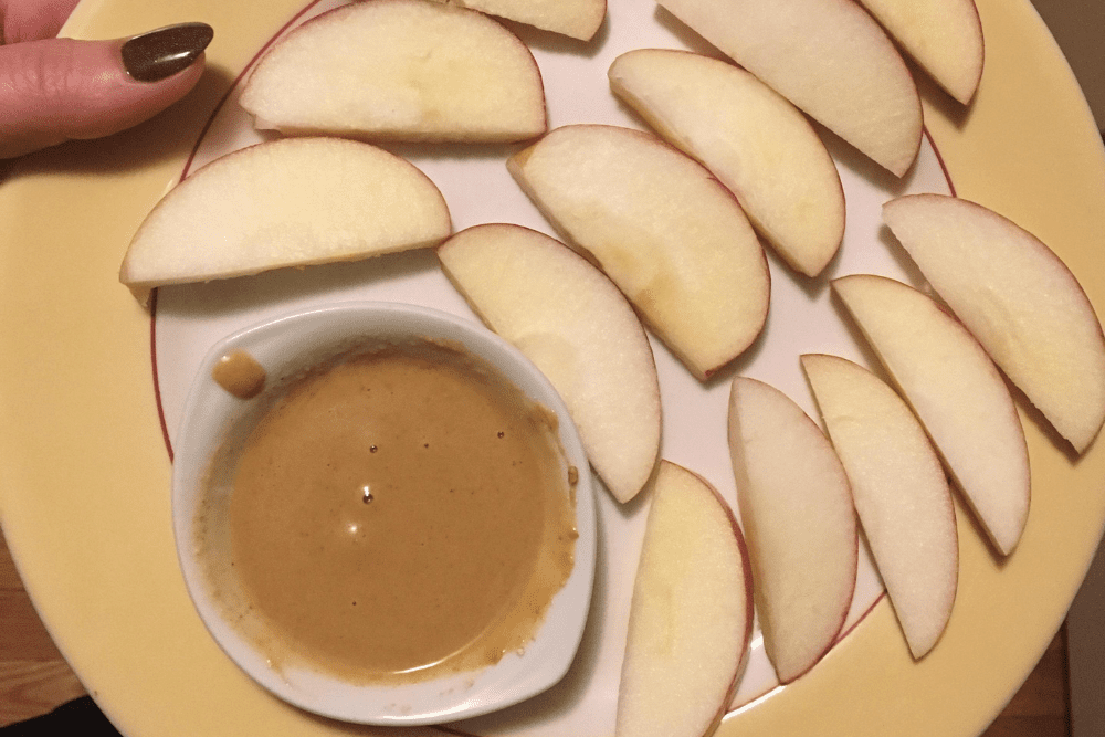 Upgraded Peanut Butter and Apple Slices